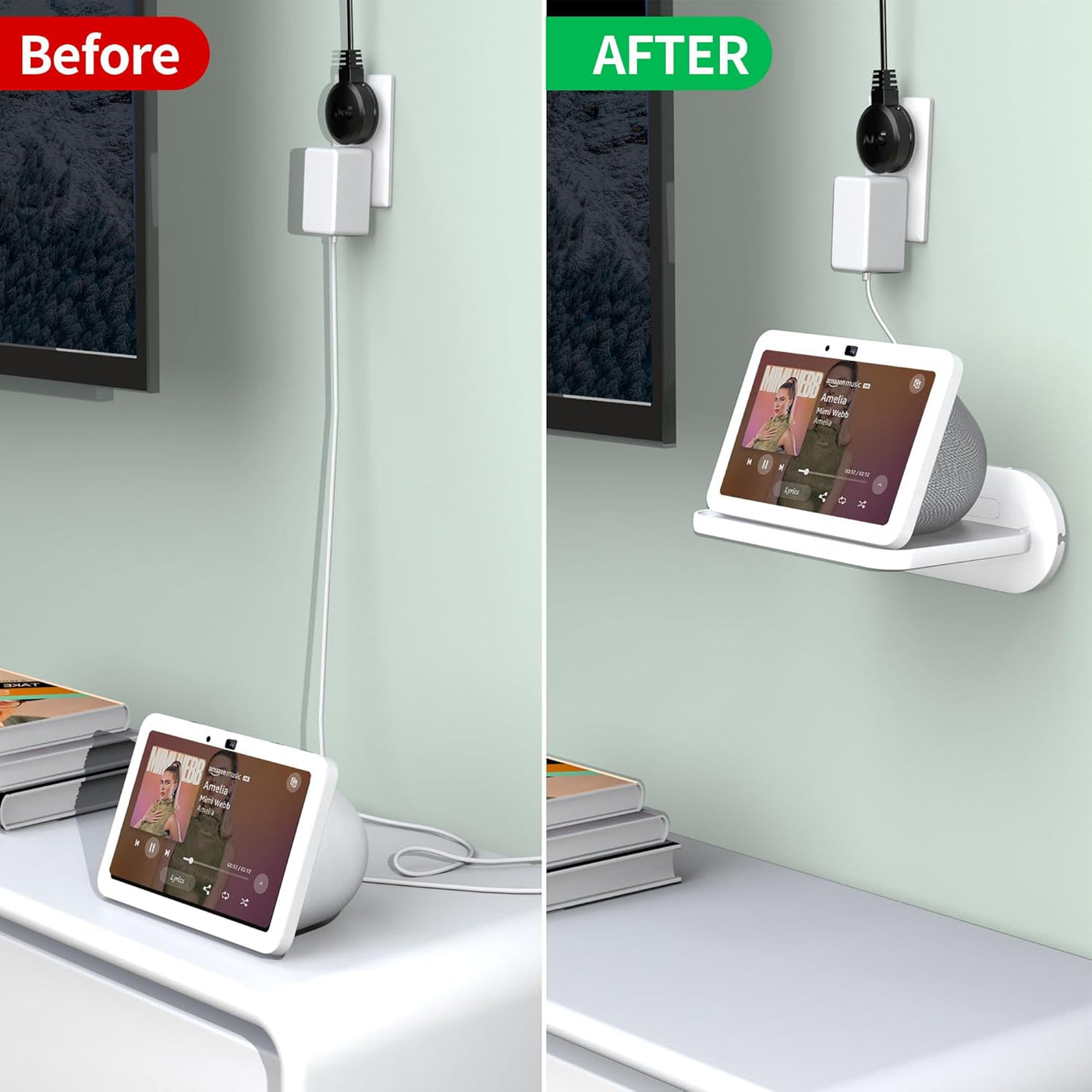 HomeMount Echo Show 8 Wall Mount