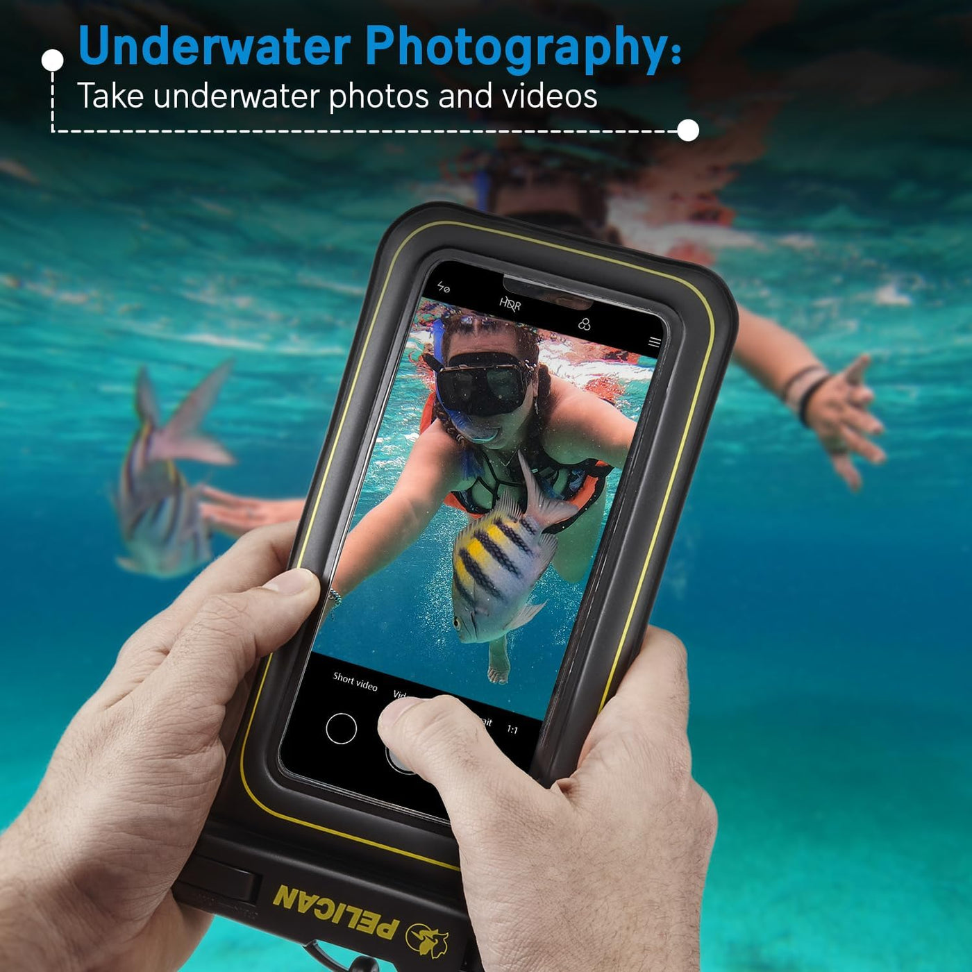 Pelican 2 Pack Marine IP68 Waterproof Phone Pouch
