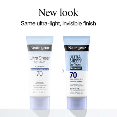 Neutrogena Ultra Sheer Dry-Touch Sunscreen SPF 70