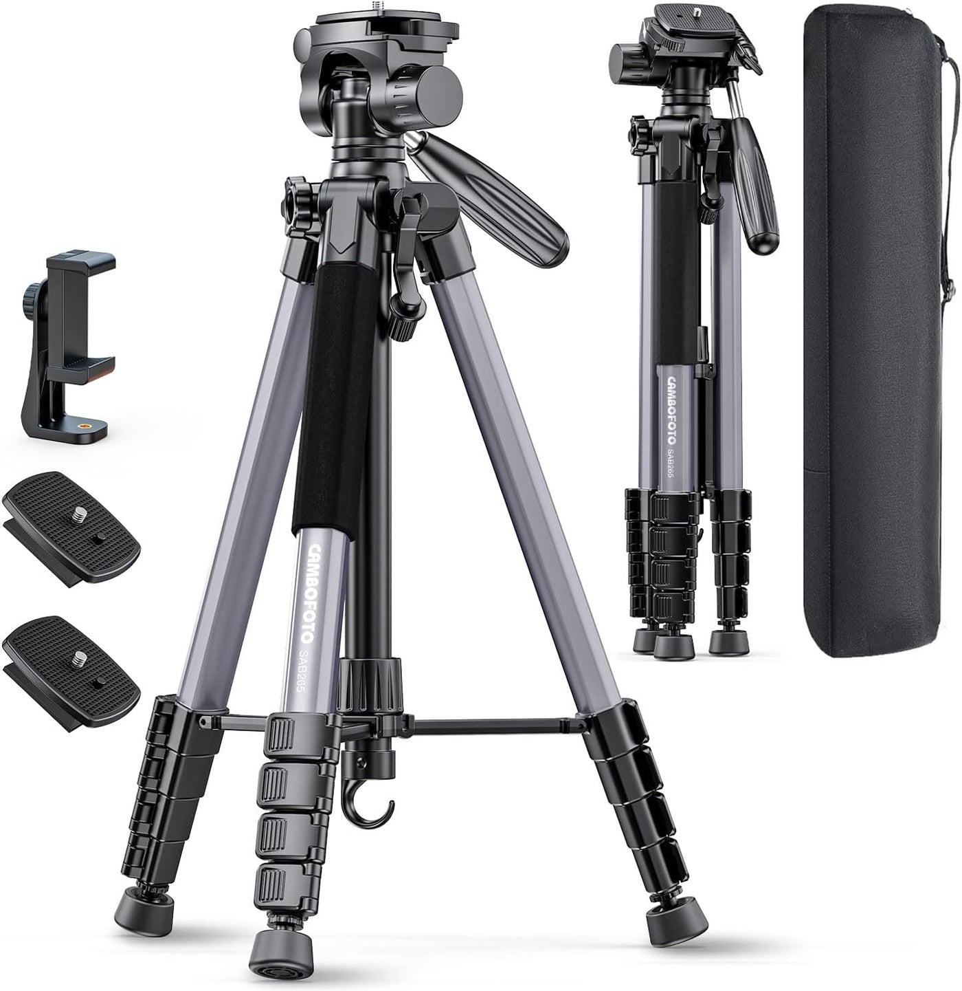 Professional Aluminum Tripod Stand