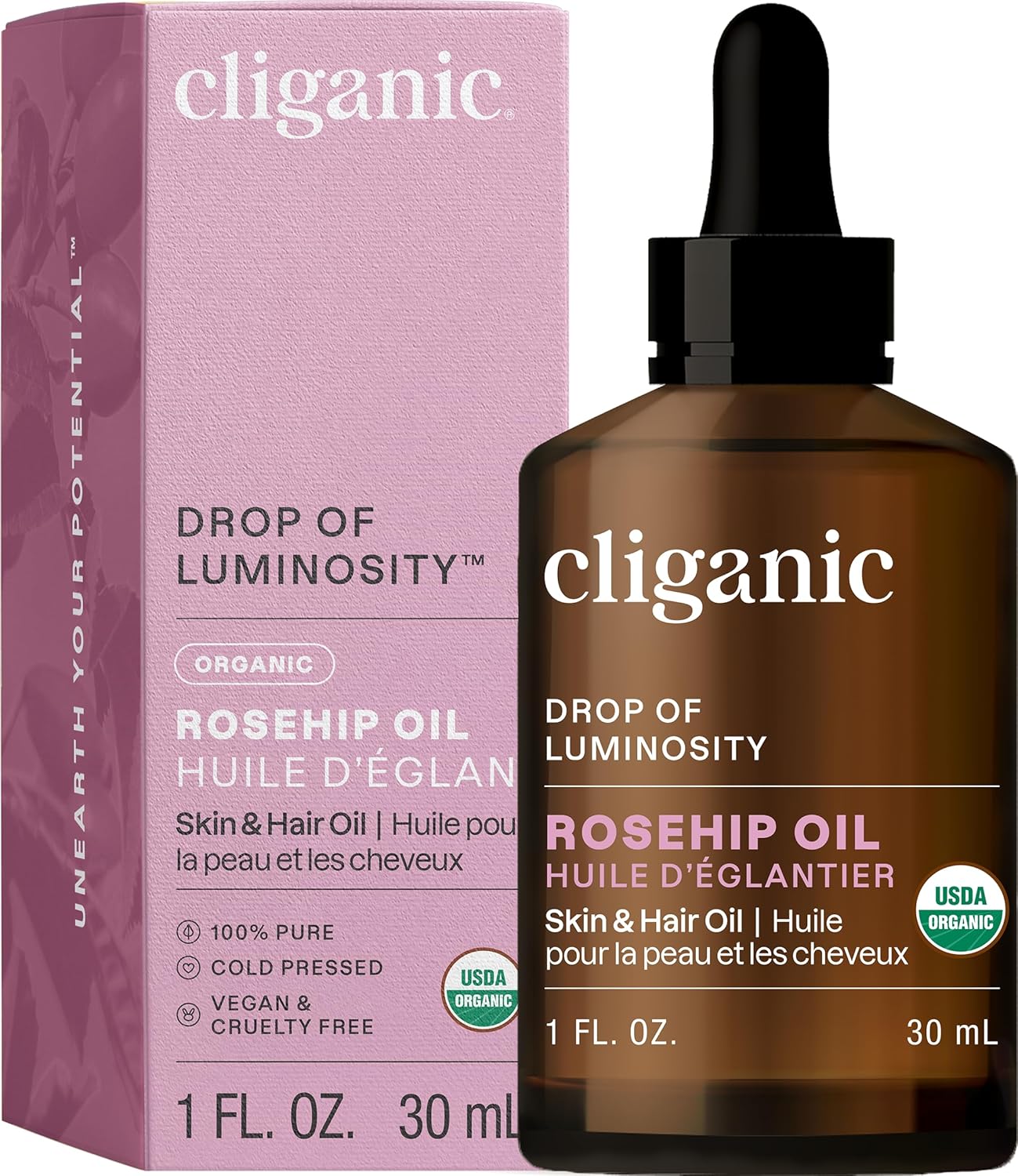 Cliganic Organic Rosehip Seed Oil