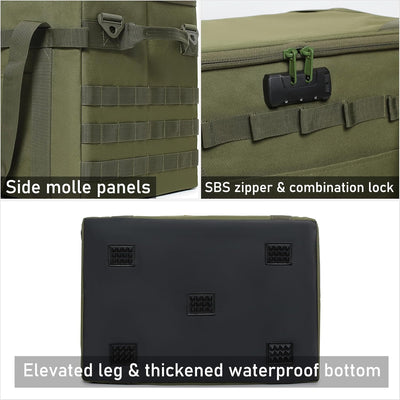 Lemubeane 38L Tactical Camping Storage Bag