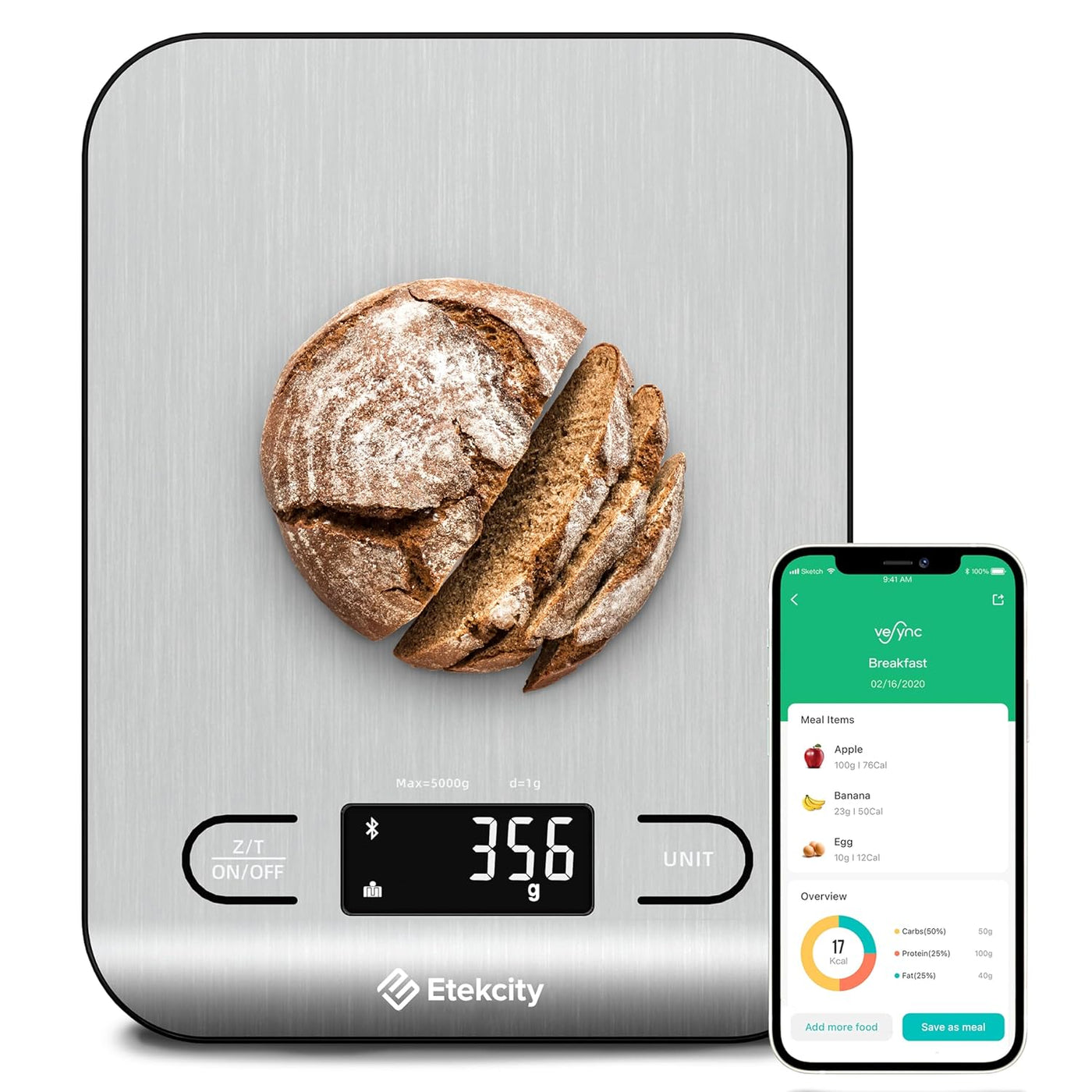 Etekcity Food Nutrition Kitchen Scale