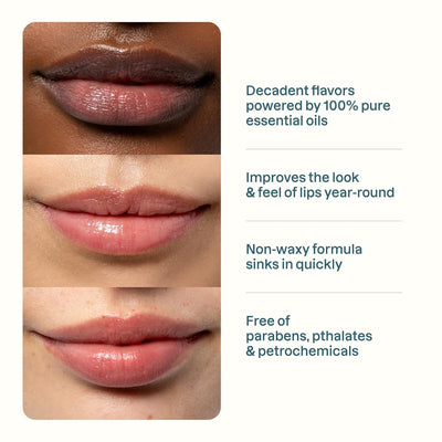 Cliganic USDA Organic Lip Balm Set