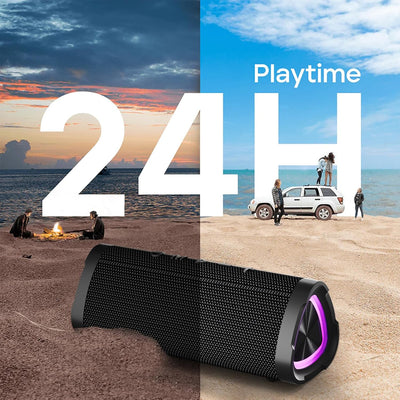 Portable Wireless Speaker V5.0 with 24W Loud Stereo Sound